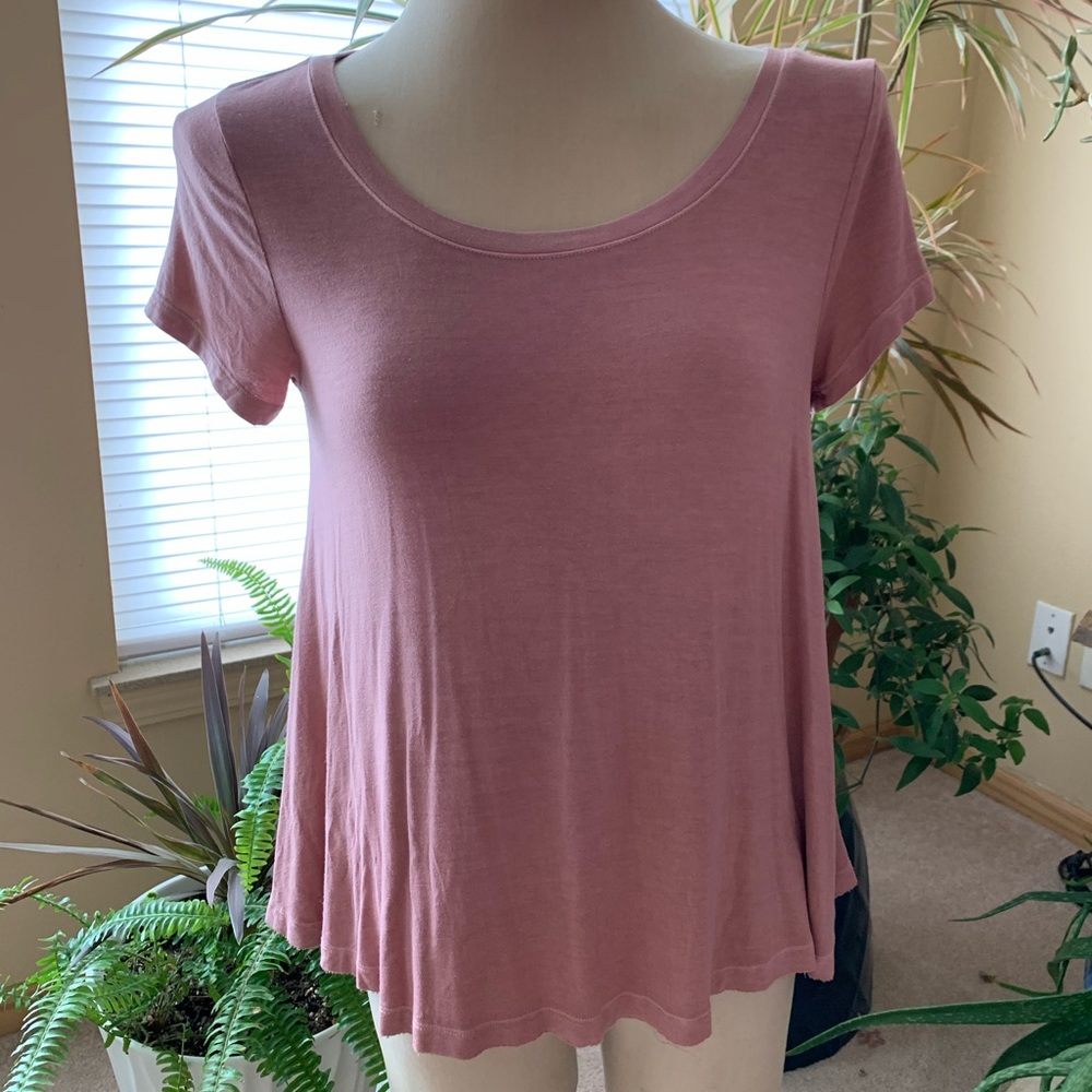 Dusty Pink rayon shirt